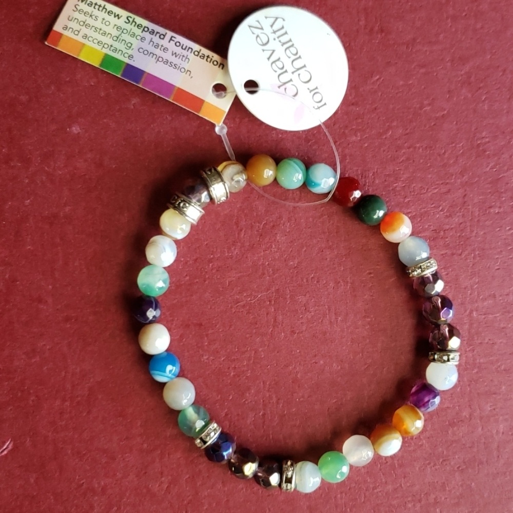 NWT Semiprecious Gemstone Bracelet